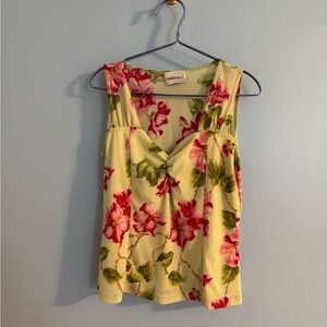 Fashion bug vintage spring tank blouse size M/L